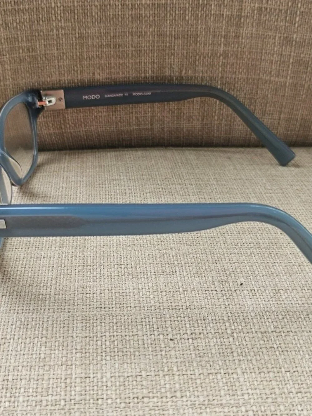 MODO Handmade Eyeglasses Frame Brown/Blue MOD. 6026 Eyewear Glasses Made